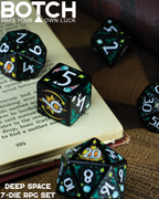 Deep Space - Luxury 7-Die RPG Set