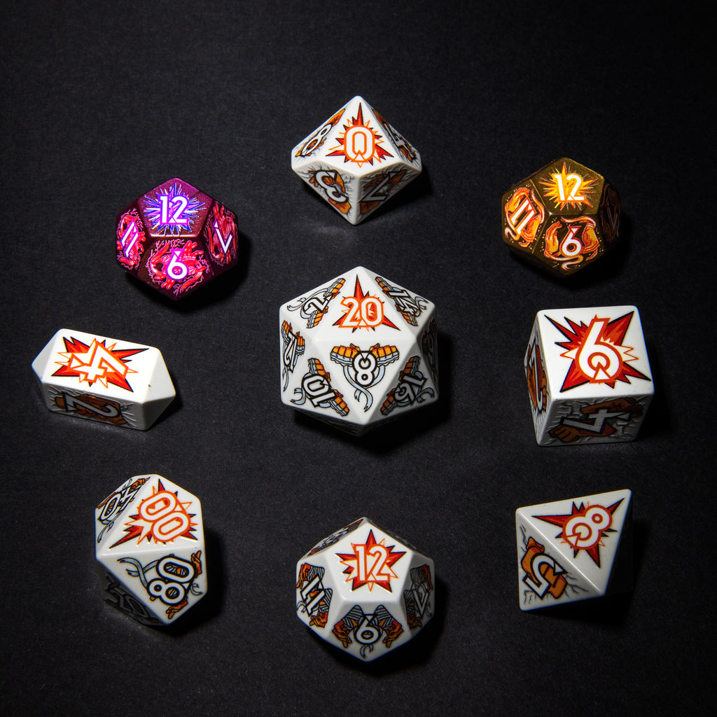 Daggerheart: Hope & Fear Dice Set - Brawler