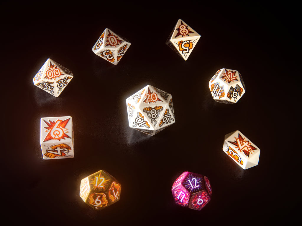 Daggerheart: Hope & Fear Dice Set - Brawler