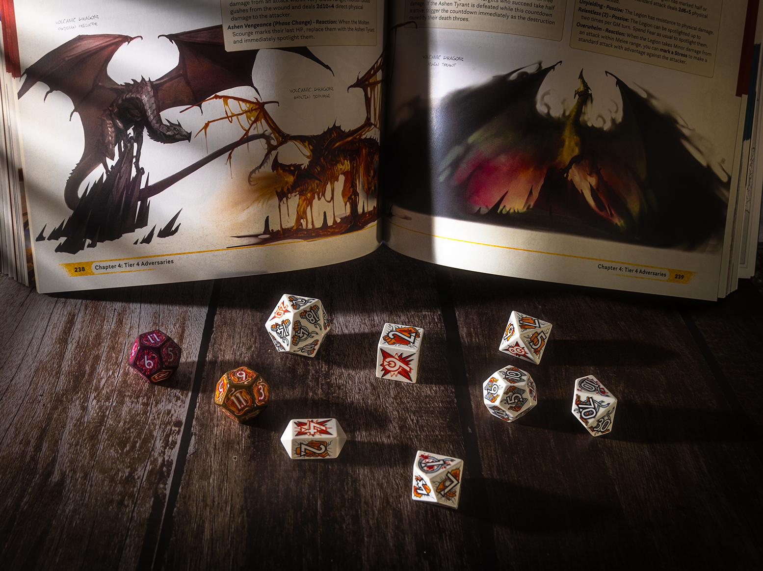 Daggerheart: Hope & Fear Dice Set - Brawler