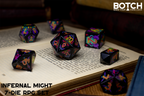 Infernal Might - Luxury 7-Die RPG Set