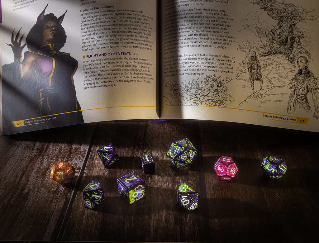 Daggerheart: Hope & Fear Dice Set - Witch